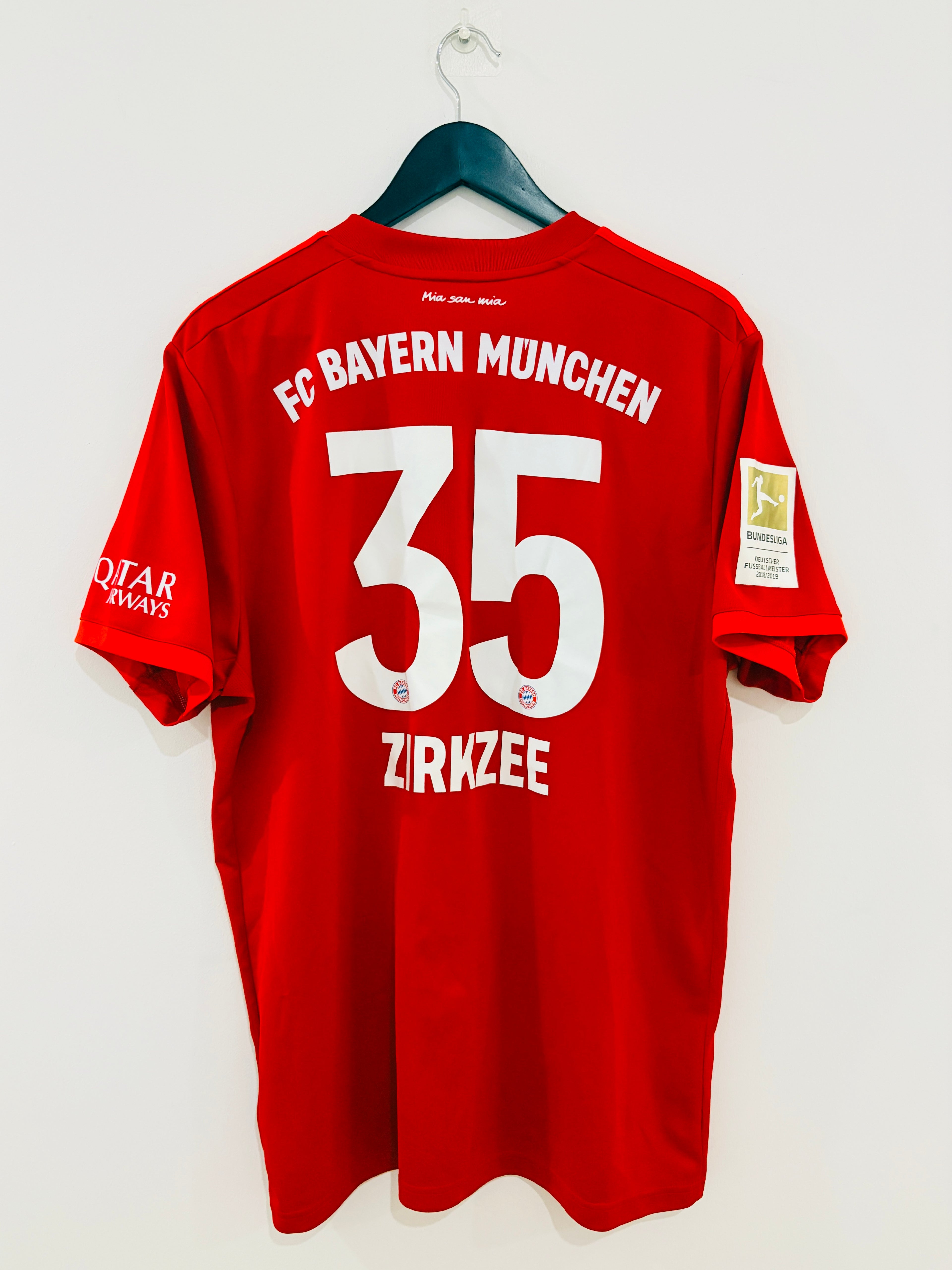FC Bayern München Trikot 2019/2020 XL #35 Joshua Zirkzee