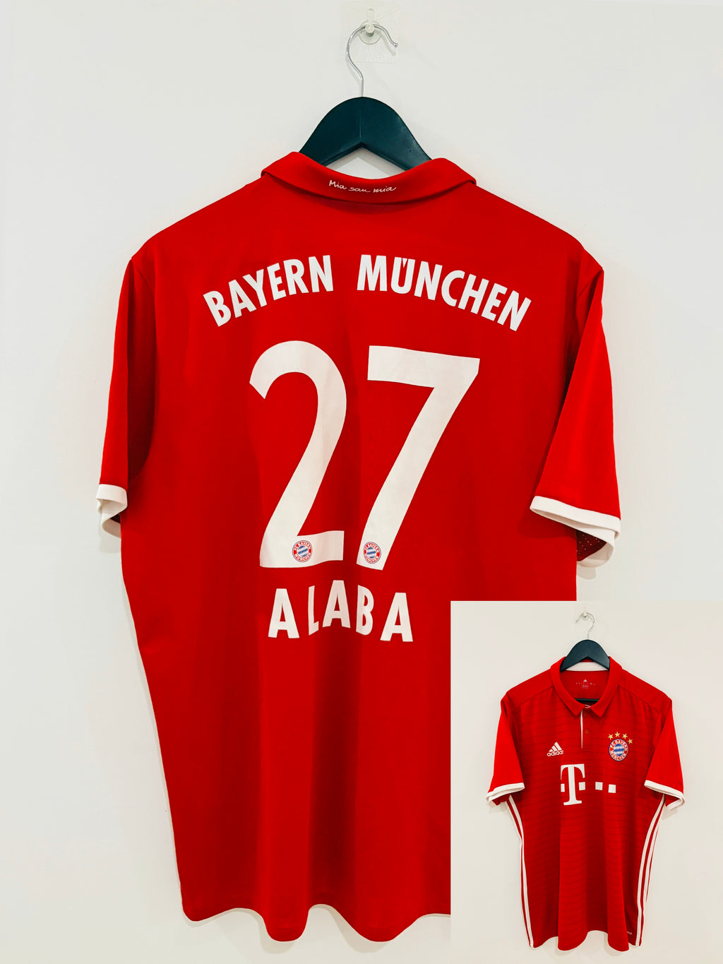 FC Bayern München Heim Trikot 2016/2017 XL #27 David Alaba