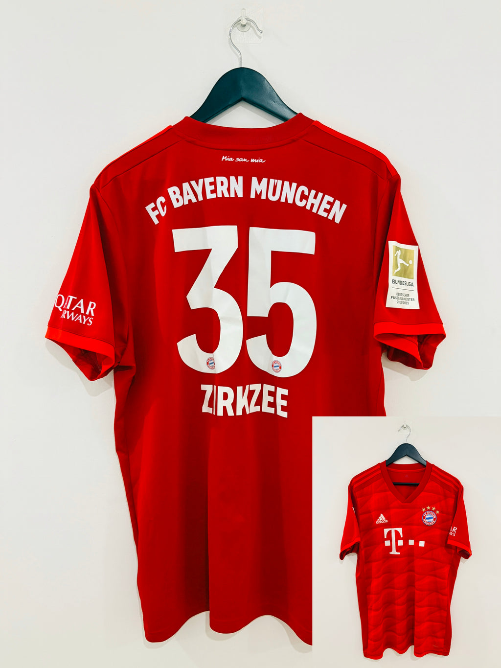 FC Bayern München Heim Trikot 2019/2020 XL #35 Joshua Zirkzee