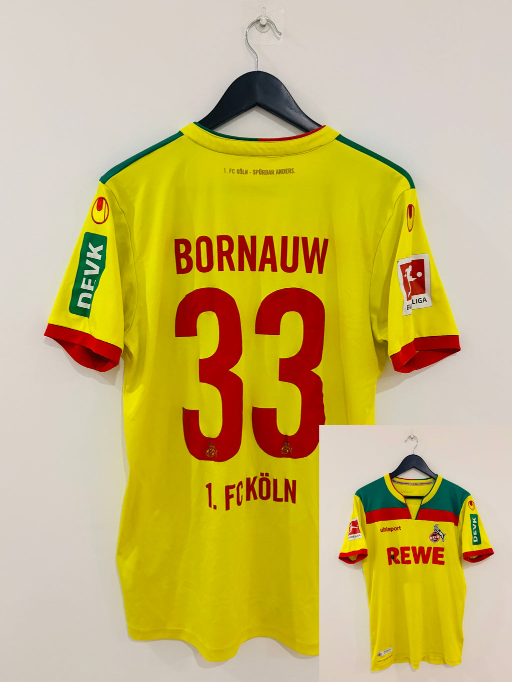 1. FC Köln Drittes Trikot 2020/2021 L #33 Sebastiaan Bornauw
