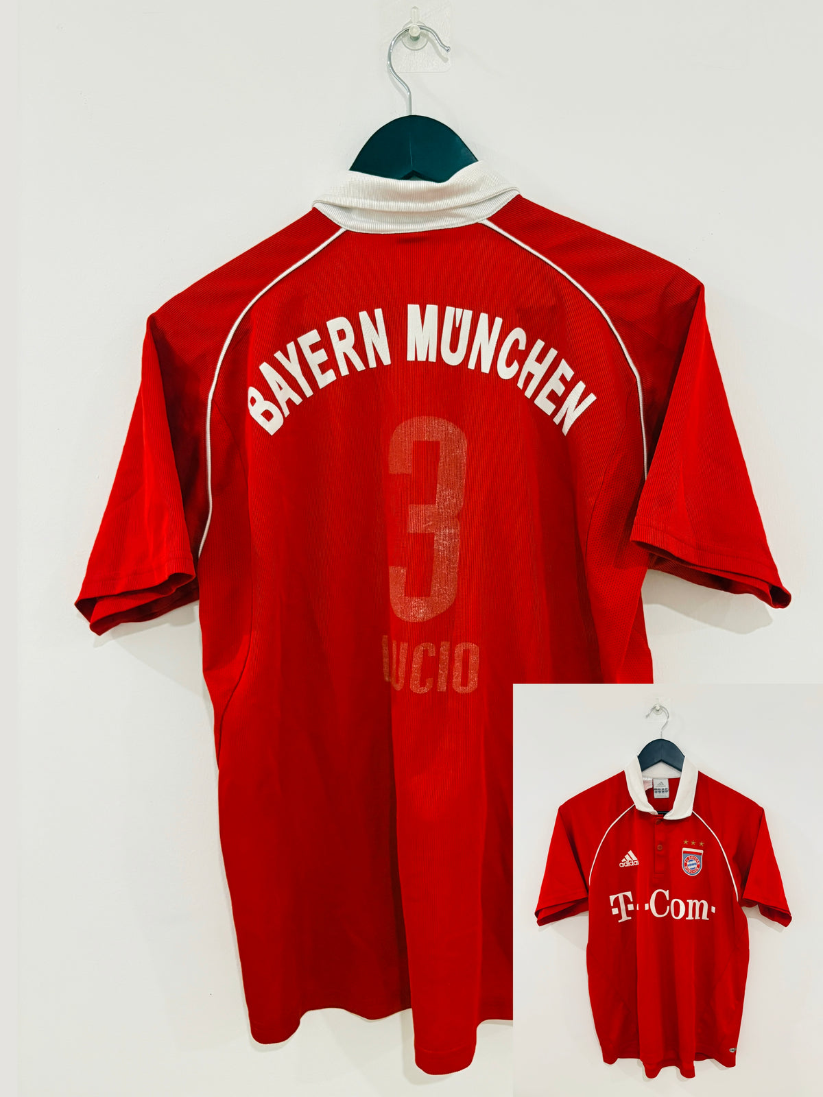FC Bayern München Heim Trikot 2005/2006 S #3 Lucio