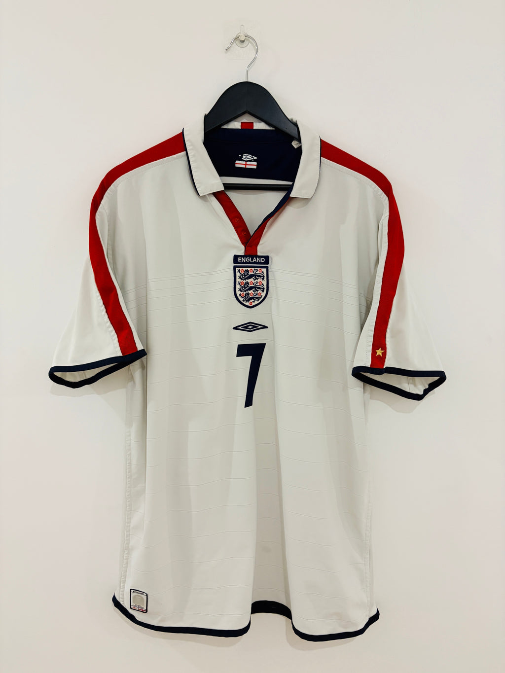 England Trikot 2003-2005 XL #7 David Beckham
