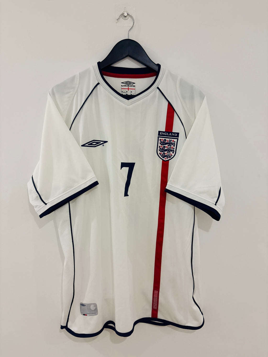 England Trikot 2001-2003 L #7 David Beckham
