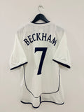 England Trikot 2001-2003 L #7 David Beckham