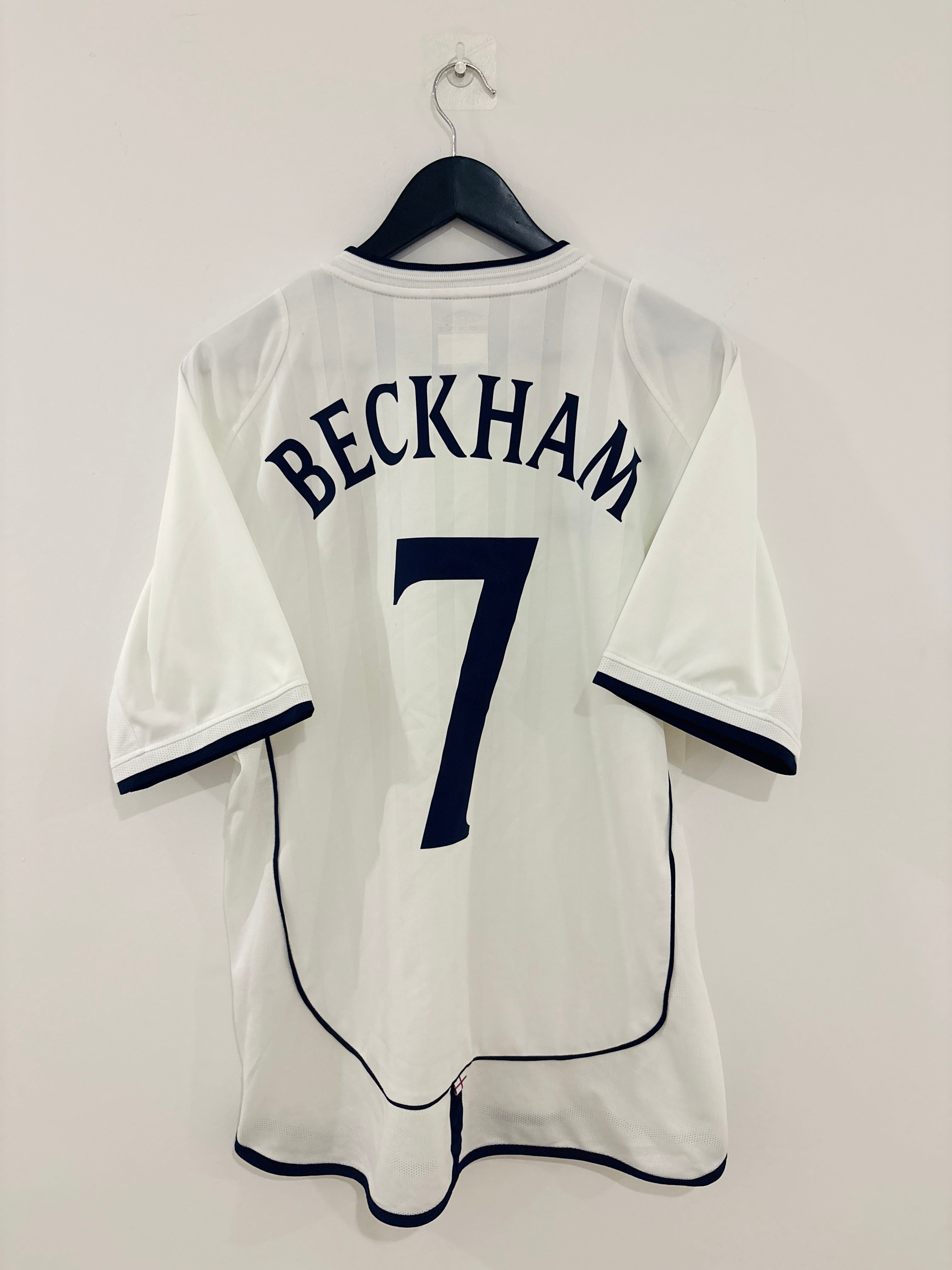 England Trikot 2001-2003 L #7 David Beckham