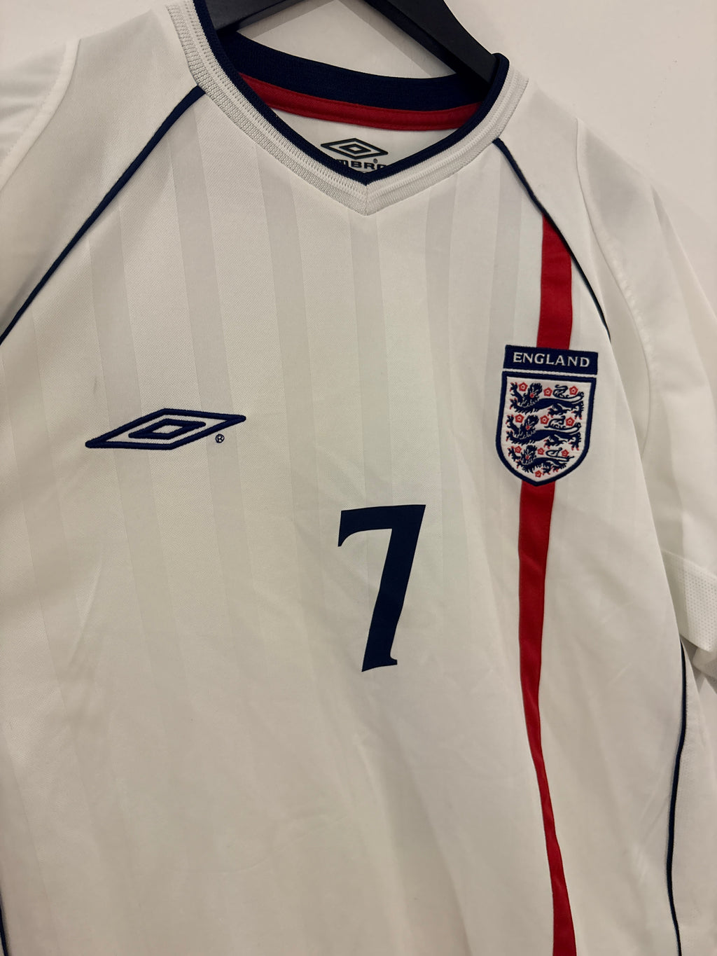 England Trikot 2001-2003 L #7 David Beckham