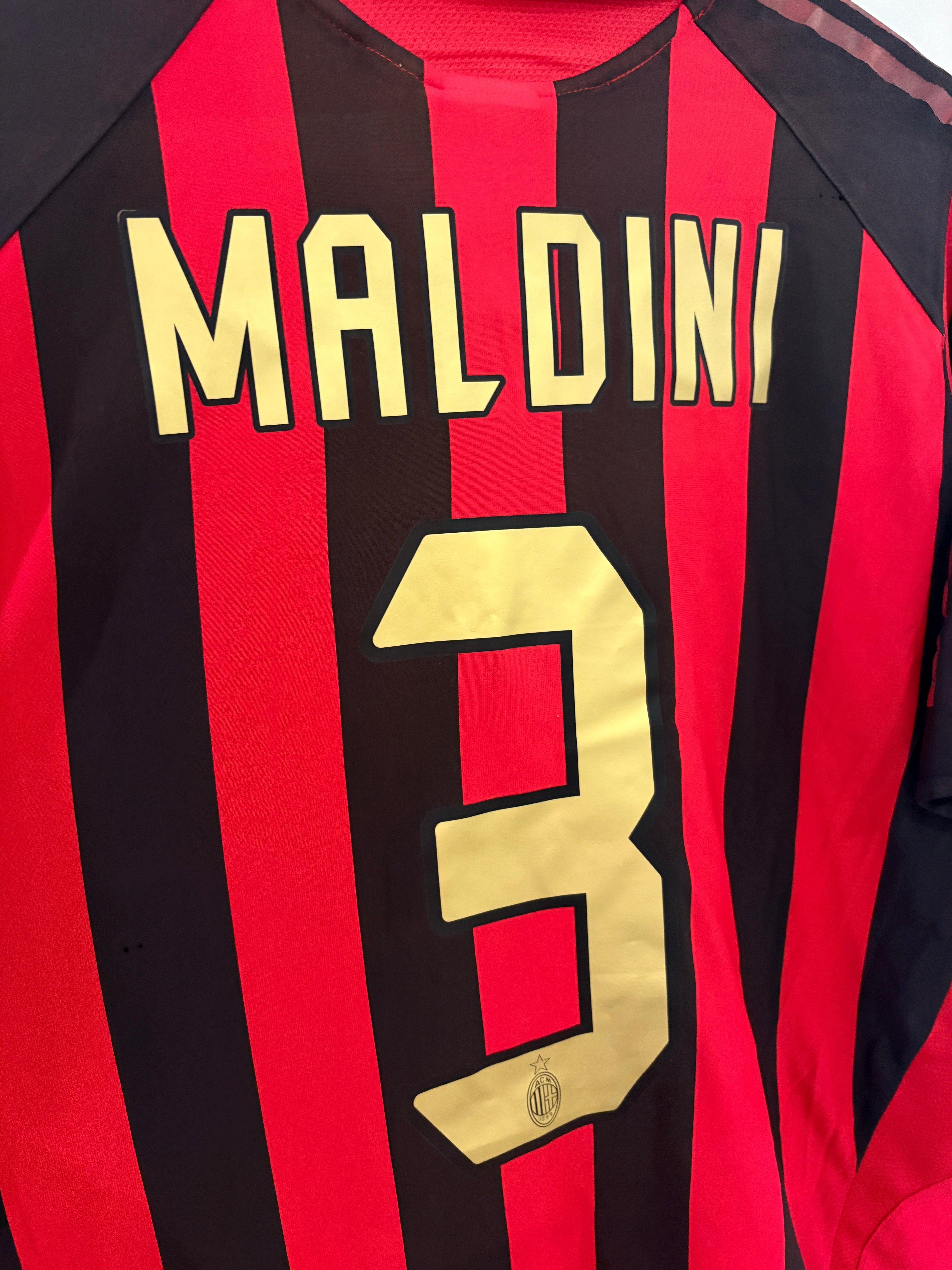AC Mailand/Milan Trikot 2005/2006 L #3 Paolo Maldini