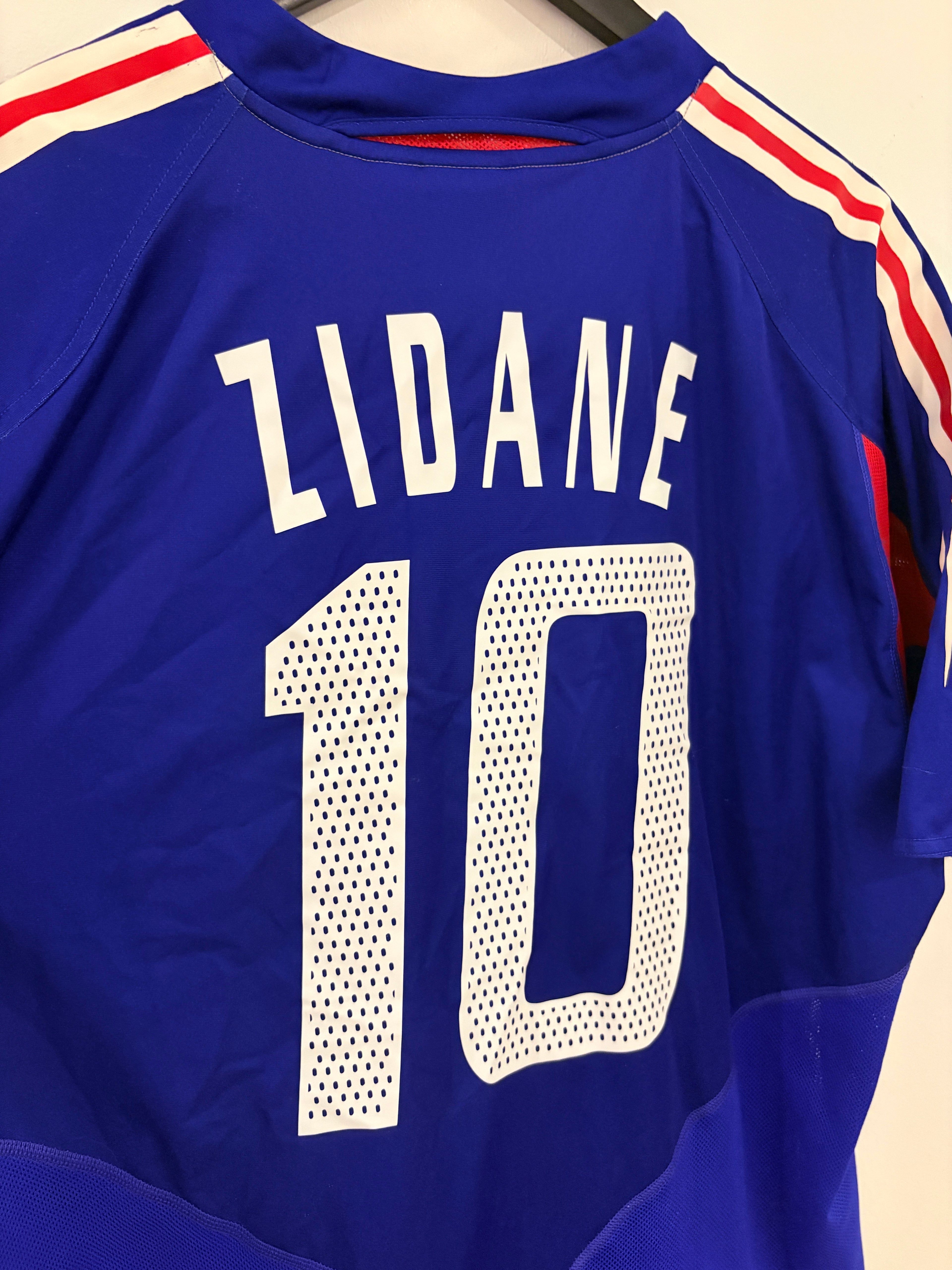 Frankreich Trikot EM 2004 XL #10 Zinedine Zidane