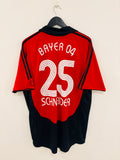 Bayer 04 Leverkusen Trikot 2006/2007 XL #25 Bernd Schneider