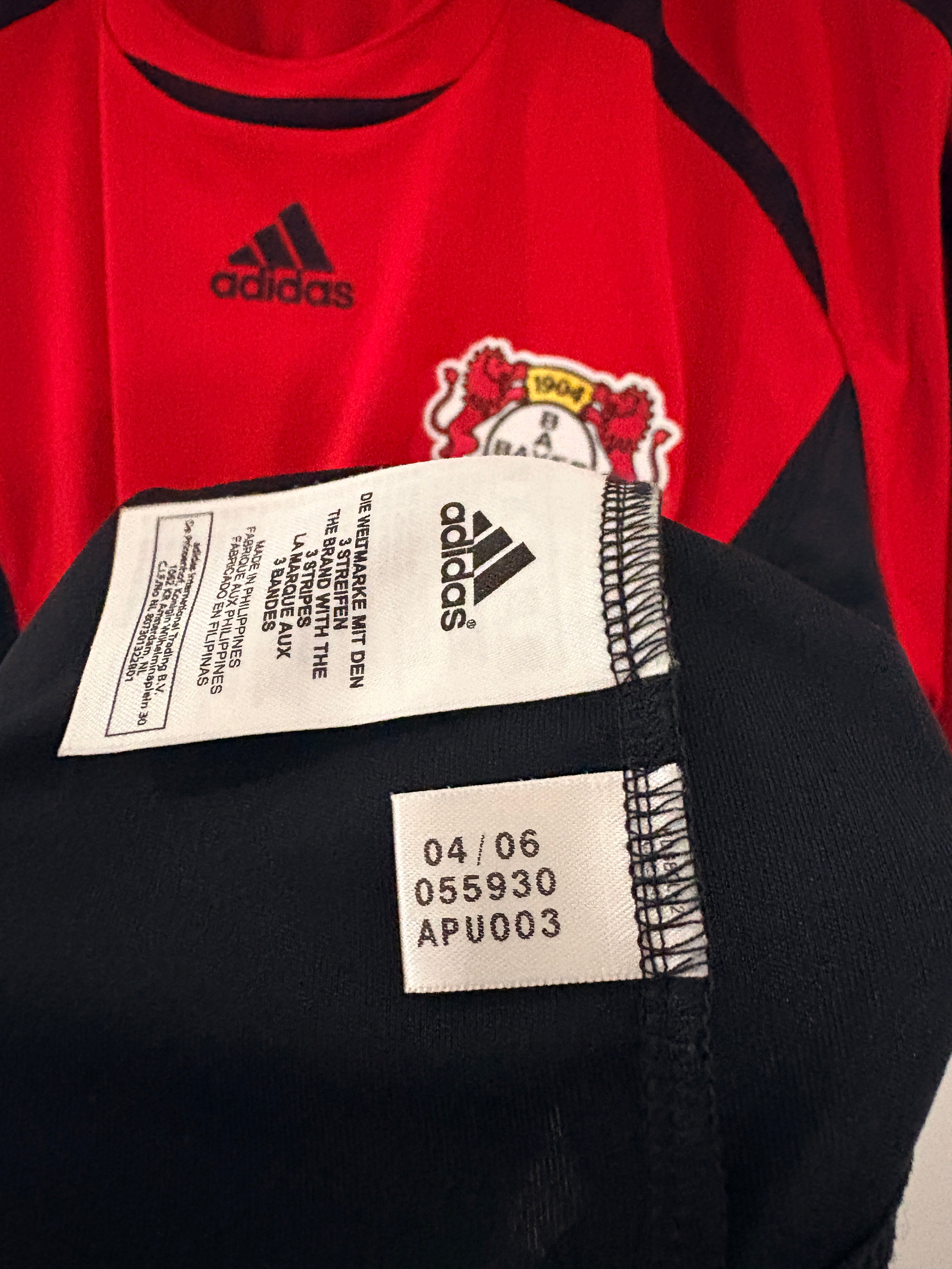 Bayer 04 Leverkusen Trikot 2006/2007 XL #25 Bernd Schneider