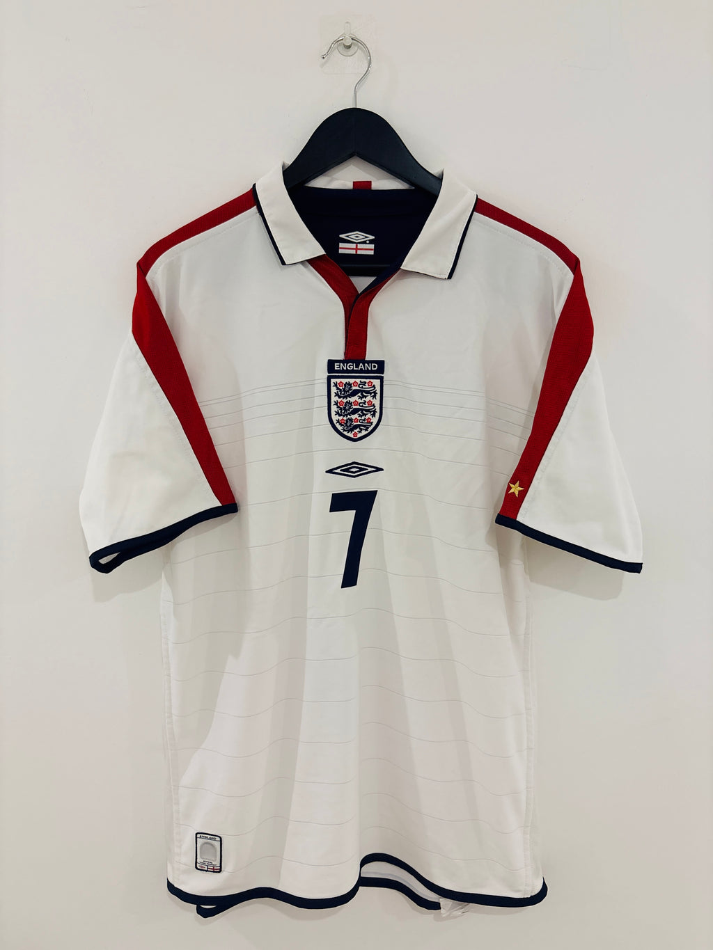 England Trikot 2003-2005 M #7 David Beckham