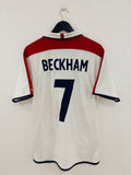 England Trikot 2003-2005 M #7 David Beckham