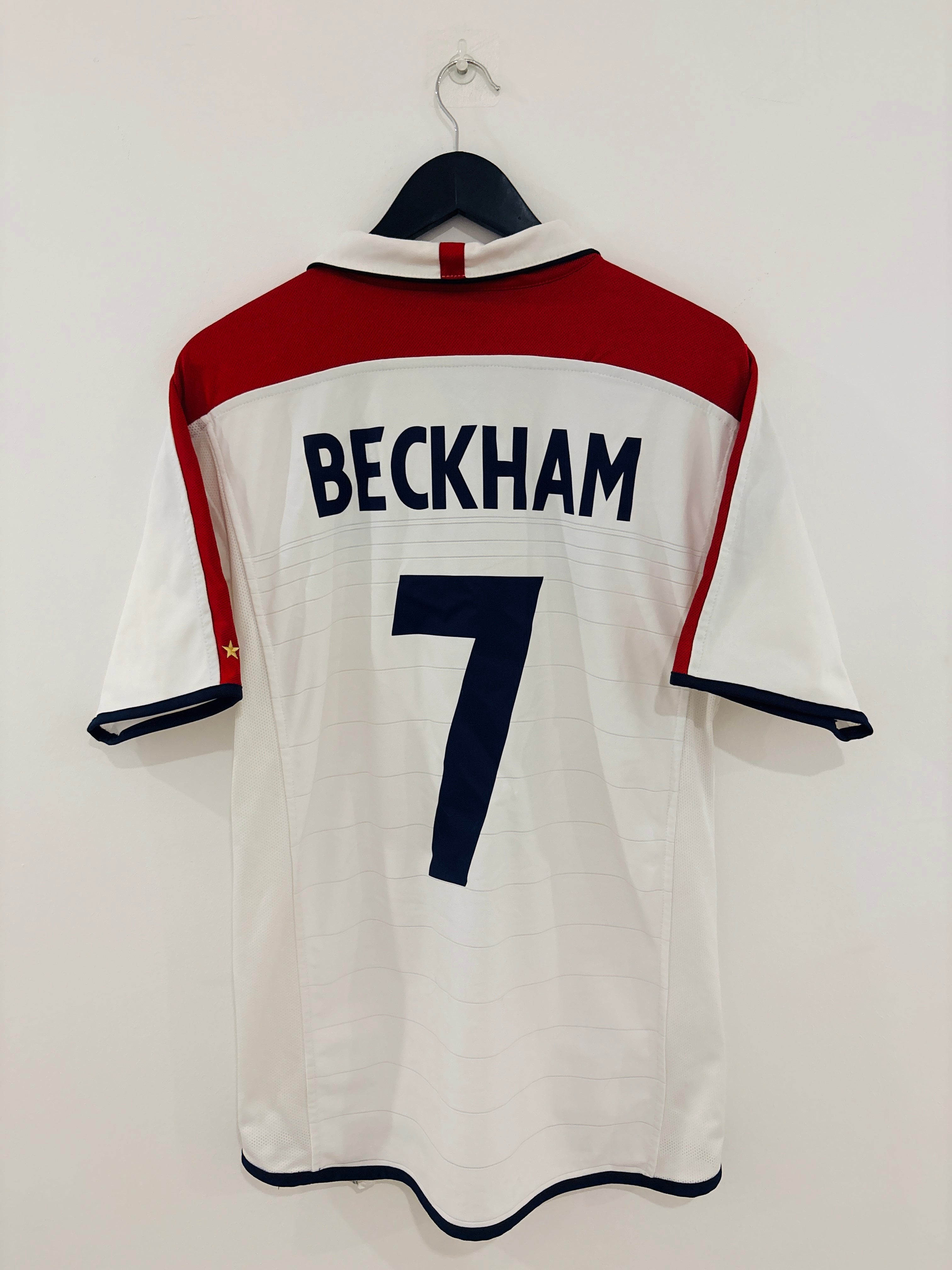 England Trikot 2003-2005 M #7 David Beckham