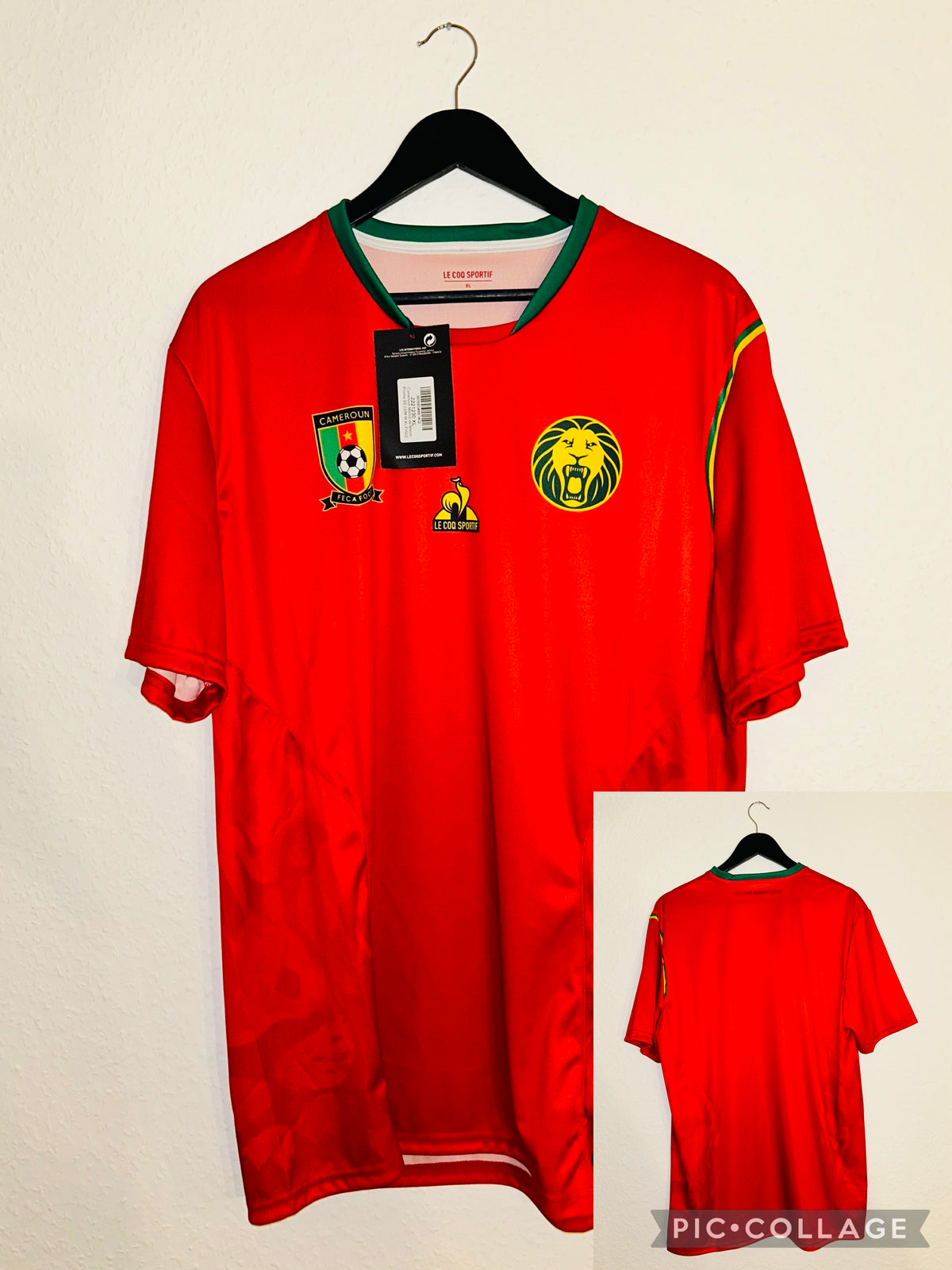 Kamerun Heim Trikot XL 2022/2023 Neu mit Etikett/BNWT