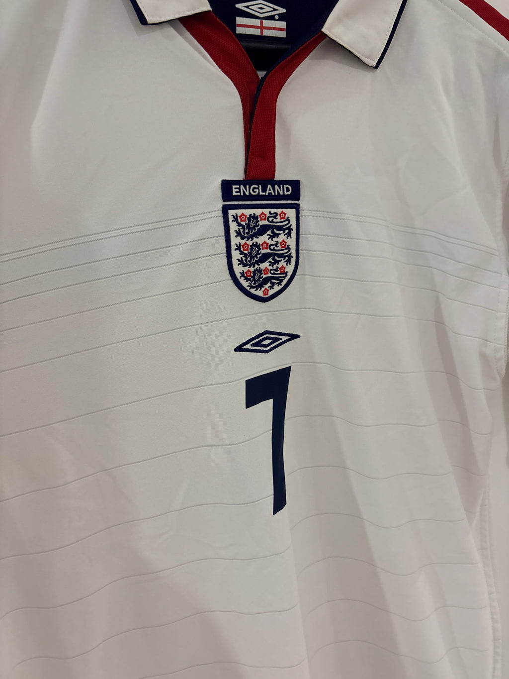 England Trikot 2003-2005 M #7 David Beckham