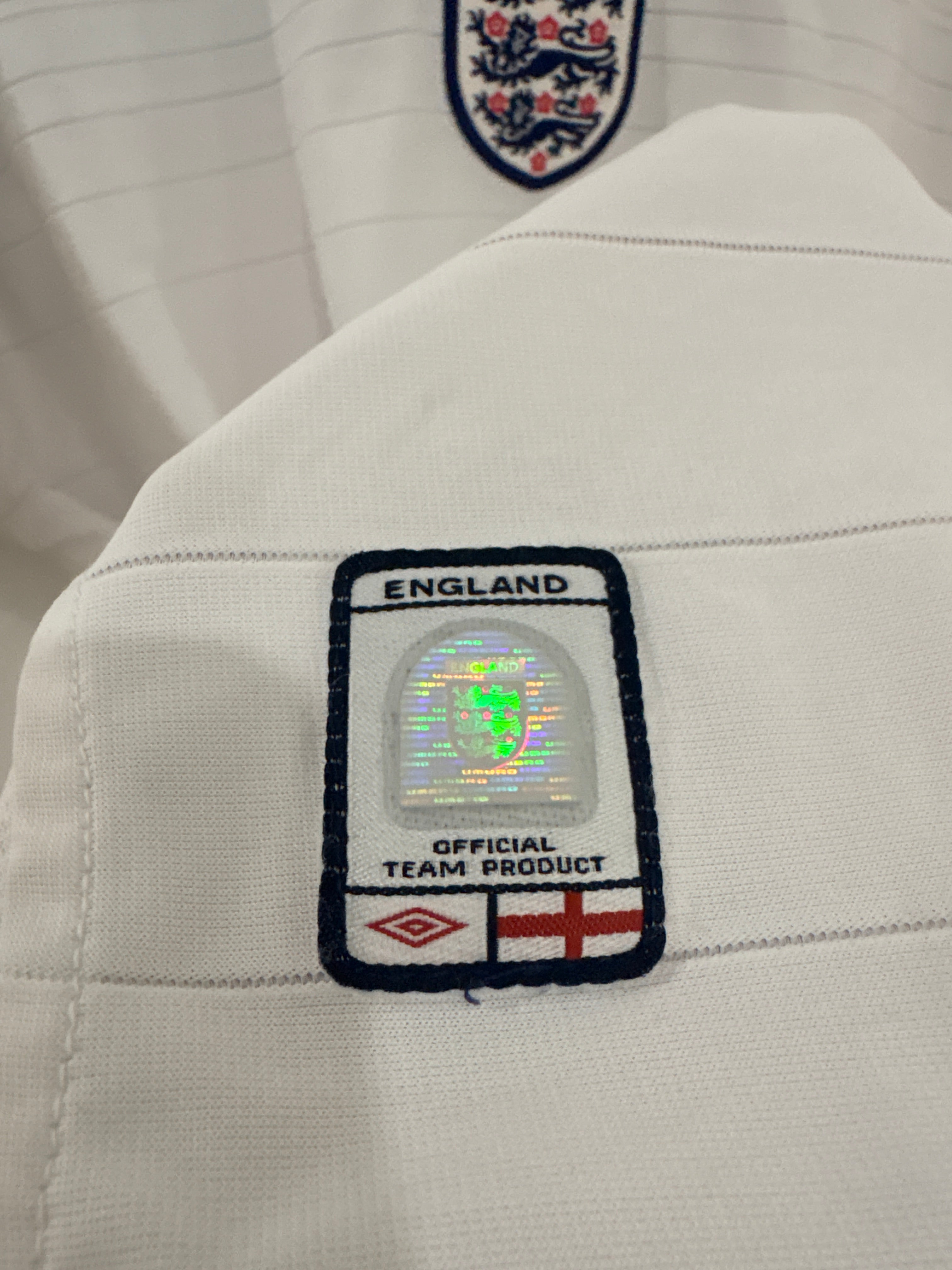 England Trikot 2003-2005 M #7 David Beckham