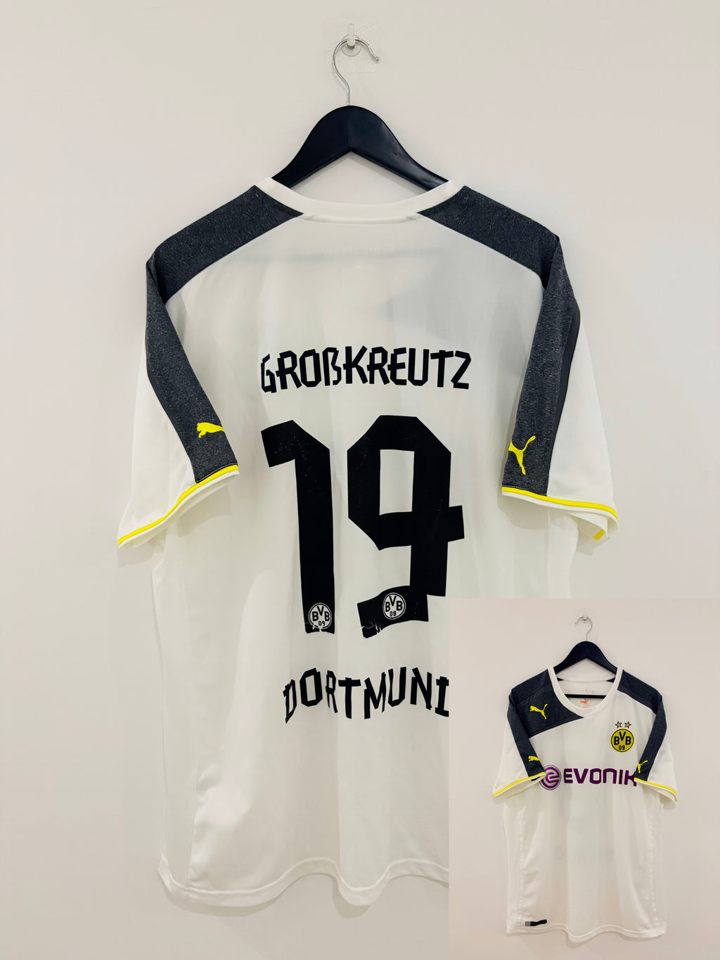 Borussia Dortmund/BVB Drittes Trikot 2013/2014/2015 XXL #19 Kevin Großkreutz