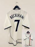 England Heim Trikot 2001-2003 L #7 David Beckham