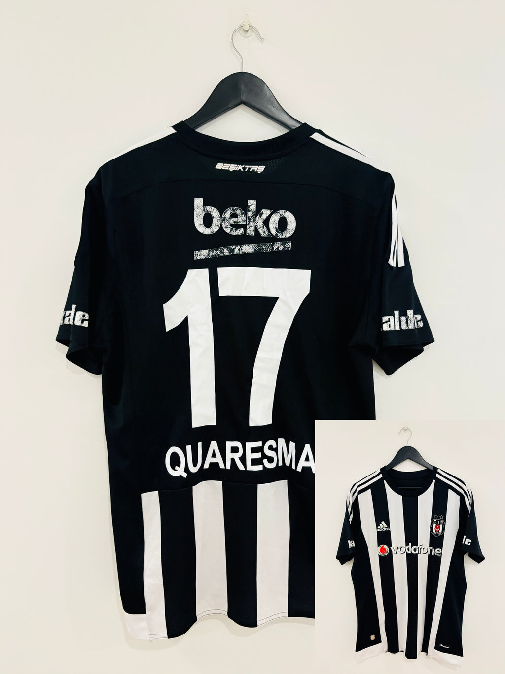 Besiktas Istanbul Auswärts Trikot 2015/2016 XL #17 Ricardo Quaresma