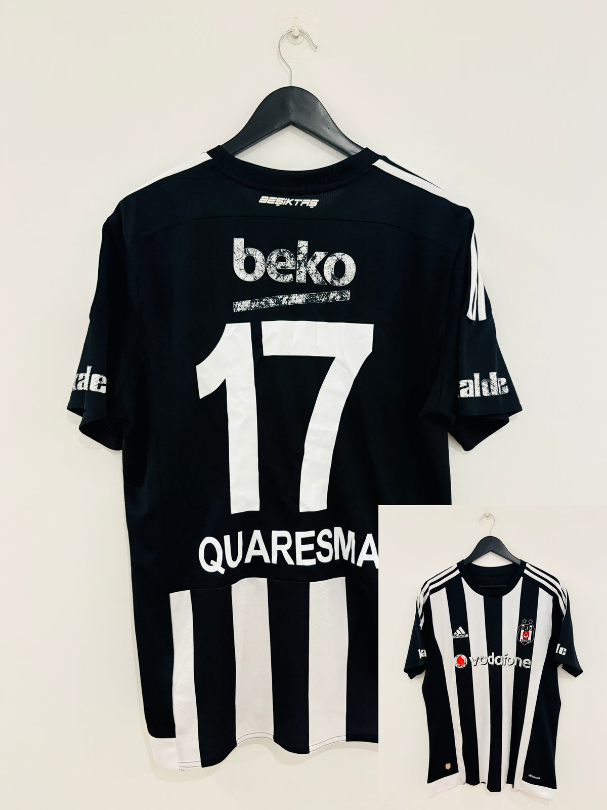 Besiktas Istanbul Auswärts Trikot 2015/2016 XL #17 Ricardo Quaresma