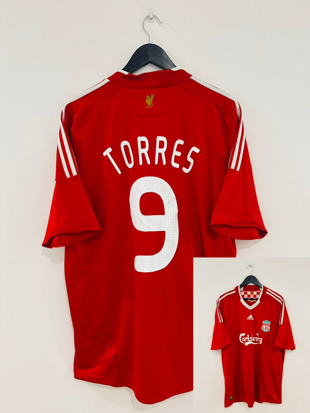 FC Liverpool Heim Trikot 2008/2009/2010 XL #9 Fernando Torres