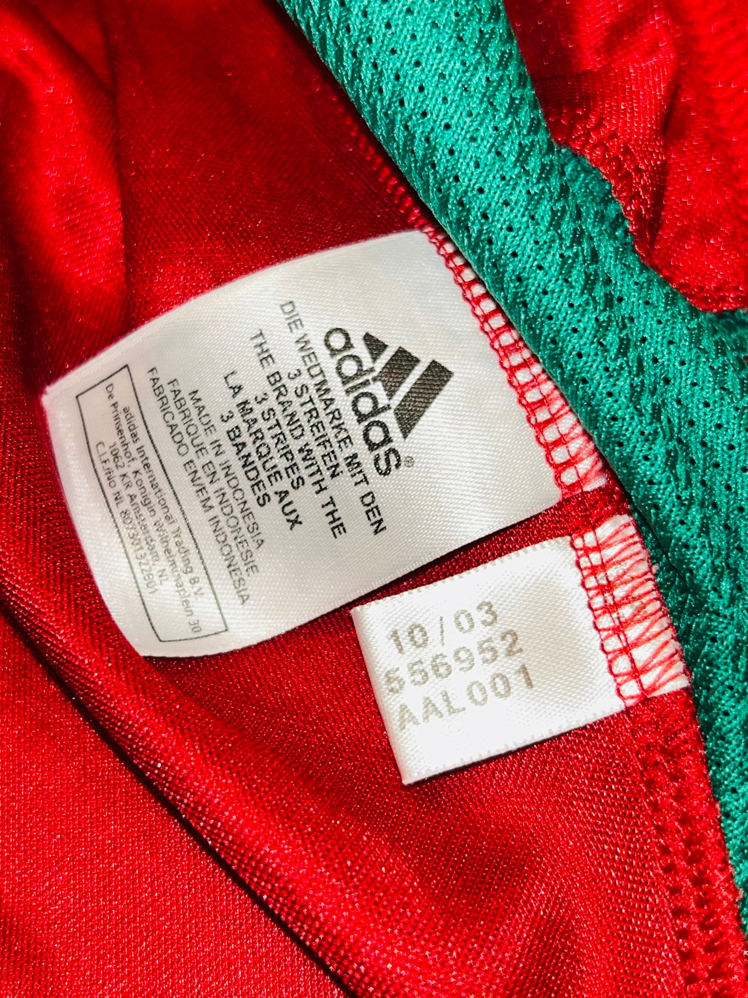 Portugal National Team Jersey EURO 2004 XL