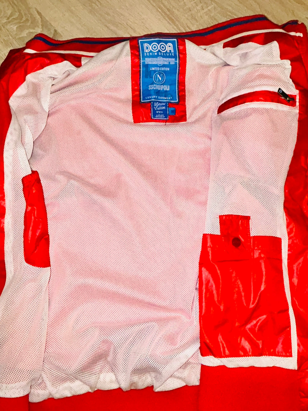SSC Napoli/Neapel Trainingsjacke/Jacke XL Limited Edition